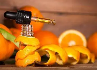 Orange æterisk olie