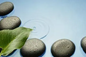 Sakin Zen su taşları