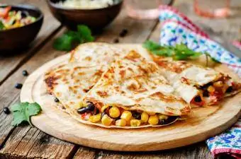 siyah fasulye quesadilla