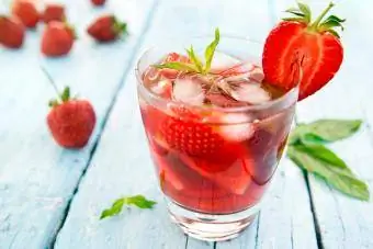 Skinny Strawberry Margarita