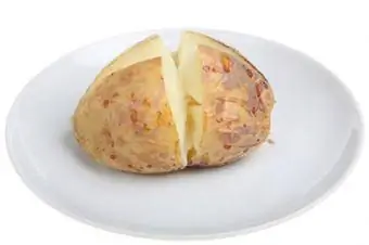 Микротолқынды пісірілген картоп