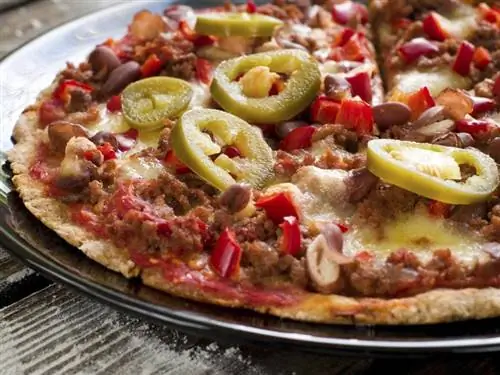 Recette de pizza mexicaine