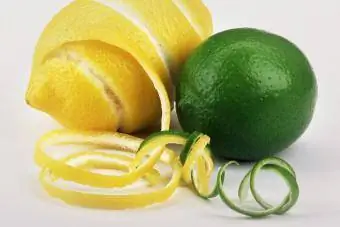 citronově limetková stuha