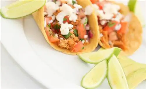 Receta de tacos de pollo