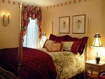 Chambre avec bordure Fleur de Lis par Linda Merrill