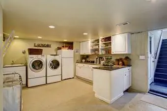 Waschküche im Keller