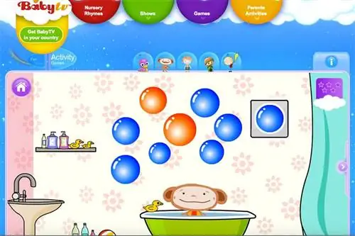 بازی های آموزش رنگ برای کودکان نوپا آنلاین