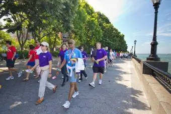 Liver Life Walk de la Battery Park din New York City pe 3 iunie 2012