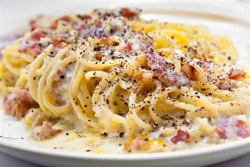 Receitas de Massa Carbonara