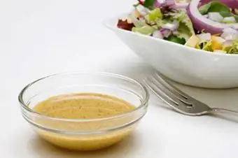 Valkosipuli vinaigrette