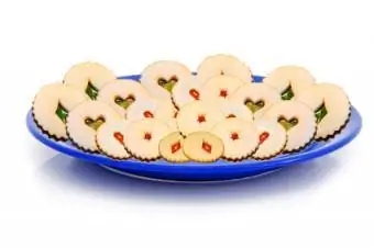 farvede glas cookies