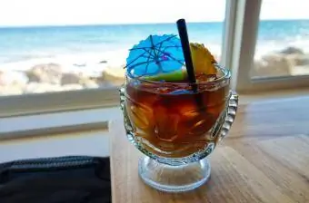 Mai tai cocktail