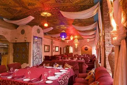 Ideias de decoração para restaurantes indianos