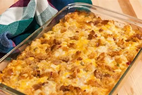 Mga Recipe ng Baked Potato Casserole