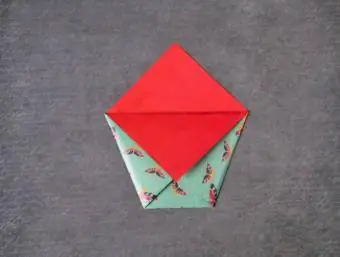 túi giấy origami bước 04