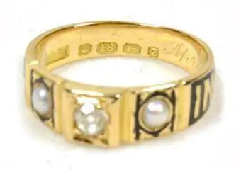 1899 Edgarův smuteční prsten