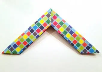 origami bumerangs
