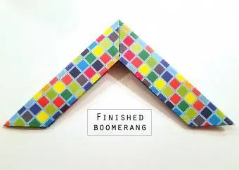 færdig boomerang