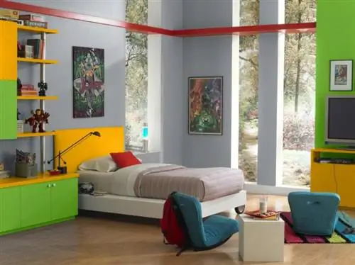 22 δημιουργικά πολύχρωμες ιδέες ζωγραφικής για παιδικά δωμάτια