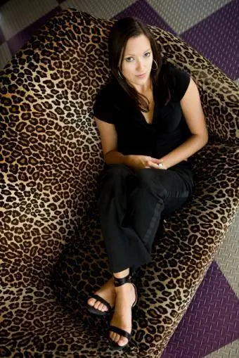 Sofa sa leopard printom