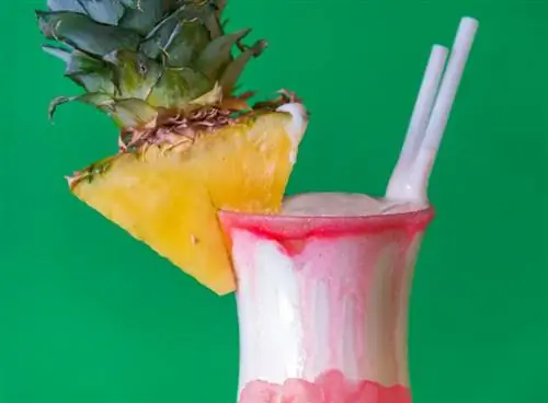 Receta de bebida Miami Vice: el cóctel helado en capas