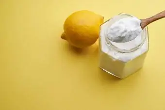 bakpulver och citron