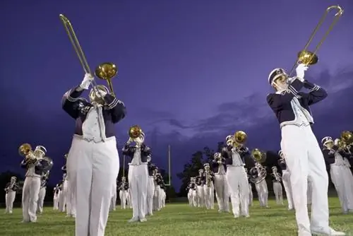 Lista över Marching Band Instruments