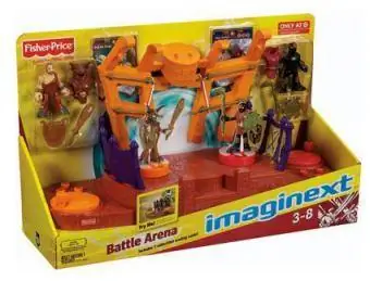 Arena de batalha Imaginext da Fisher-Price