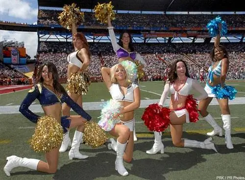 NFL:n kuumimmat cheerleading-joukkueet