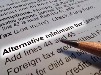 Alternatif Minimum Vergi satırı vurgulandı