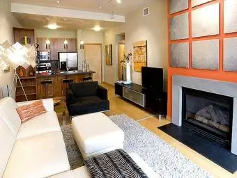 Súčasný dizajn obývacej izby od Pangea Interior Design