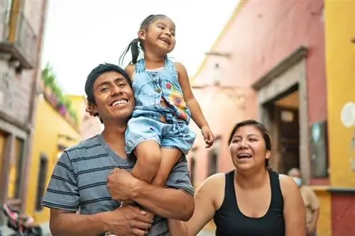 Meksikas ģimenes kultūra: toreiz un tagad