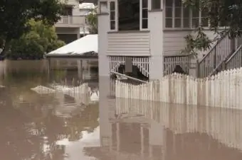 Casa inundada