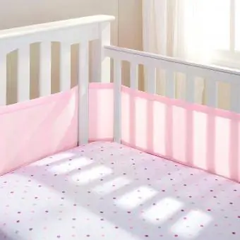 Lapisan Tempat Tidur Bayi Jaring Bernapas Klasik Bayi Bernapas