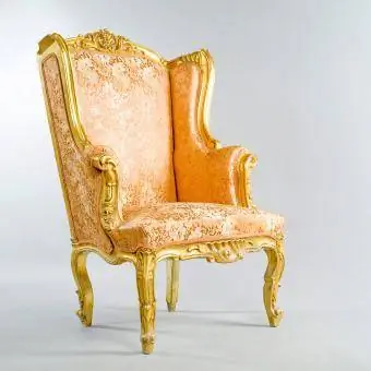 Καρέκλα Queen Anne Wingback