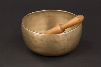 Singing Bowl with Ringing Stick