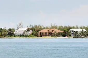 Luxusní prázdninové vily na pobřeží na ostrově Sanibel na Floridě