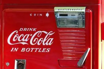 Macchina per la Coca Cola vintage