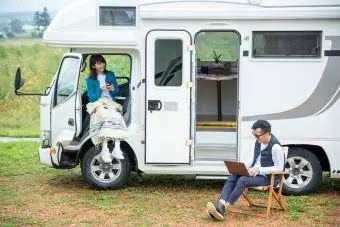 Style de vie avec camping-car