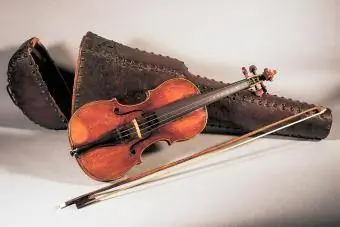 Guarnieri del Gesu 'violin, ib zaug koom nrog Giuseppe Tartini