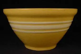 Antik Yellow Ware bolle fra ebay.com/usr/yellow.fever