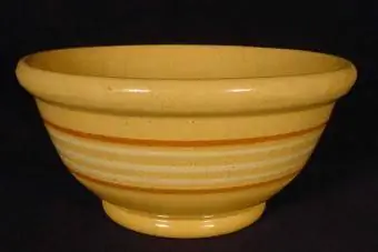 Antik Yellow Ware skål från ebay.com/usr/yellow.fever