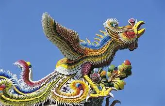 Kuil Konfusius, burung phoenix mitos