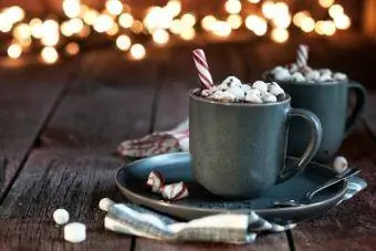 Chocolat chaud maison arrosé