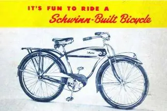 Vintage Schwinn reklamı