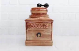 Vintage McCoy Coffee Grinder Cookie Jar