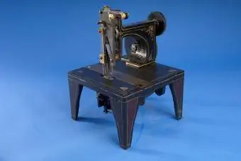 Singer Dikiş Makinesi Patent Modeli, No. 8, 294, 1851