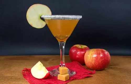 Karamelové jablko Martini recepty: sladké & Jednoduché