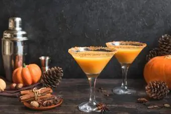Pumpkin Martini Cocktail