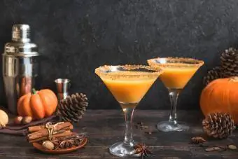 Martini Cocktail Di Zucca